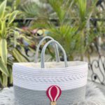 BLUE GREY WHITE TRAY