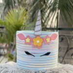 UNICORN rainbow BASKET