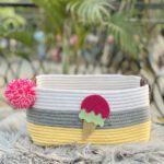 YELLOW GREY WHITE TRAY