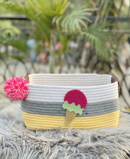 YELLOW GREY WHITE TRAY