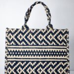 AZTEC NAVY BLUE TOTE