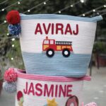 ICE CREAM BASKET & FIRE TRUCK BASKET